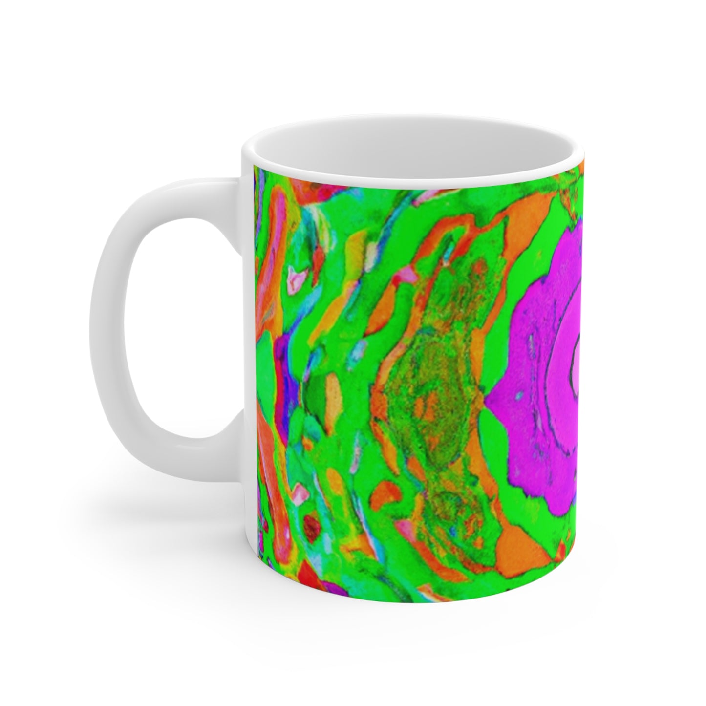 Carmine's Original Brews - Psychedelic Coffee Cup Mug 11 Ounce