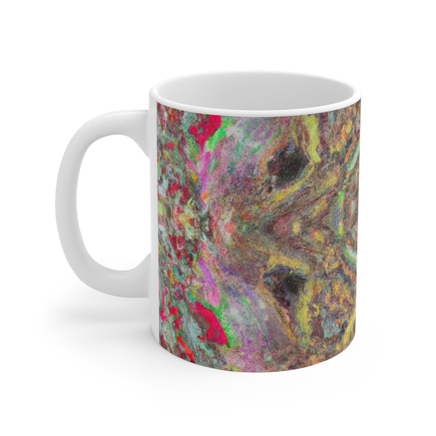 Nel's Classic Coffee - Psychedelic Coffee Cup Mug 11 Ounce