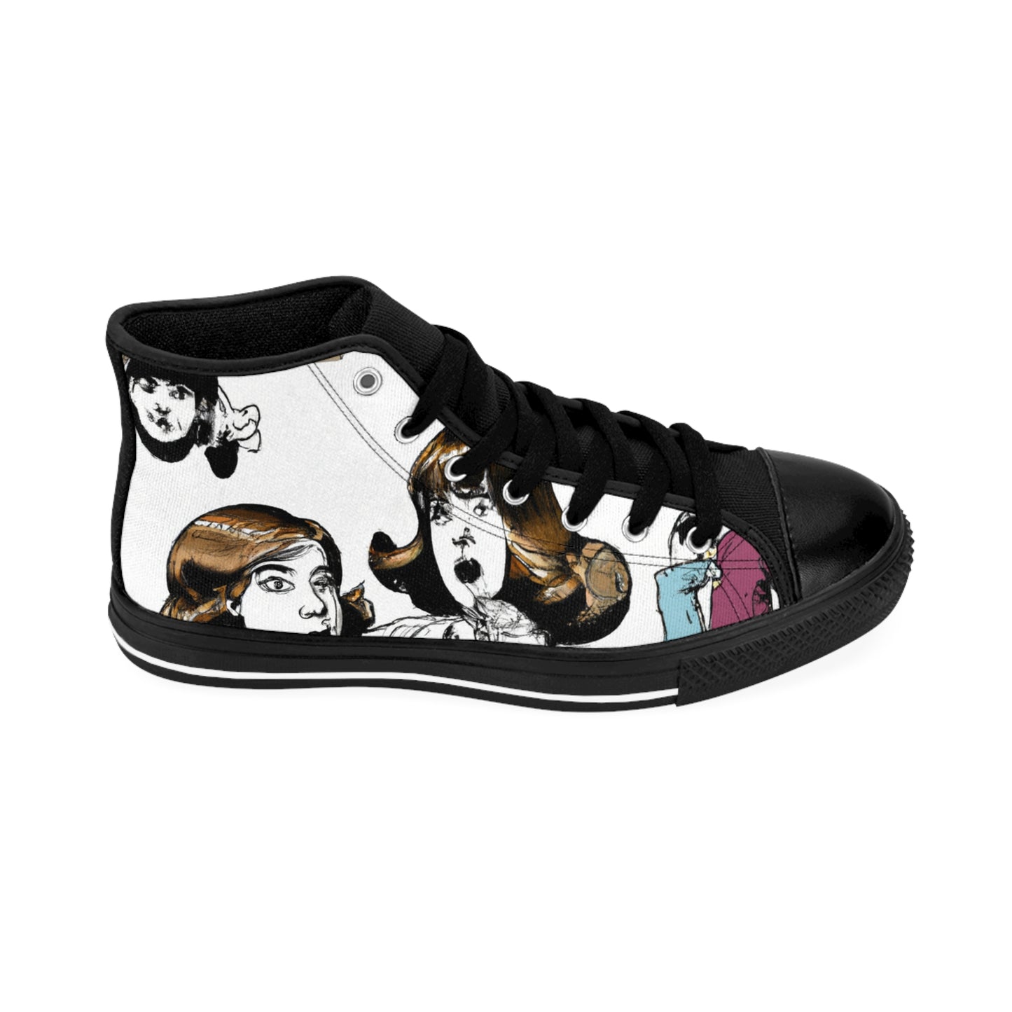 .

Gideon Bootsmith - Comic Book Hi Tops