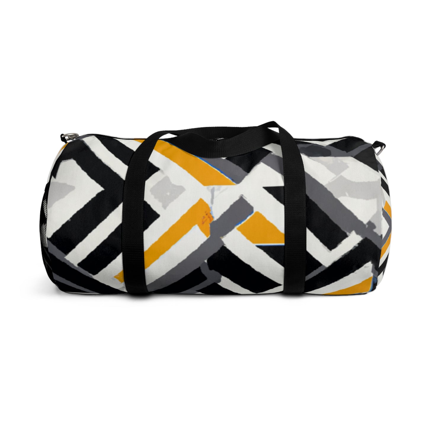 Rupert Pendleton Featherbottom III - Geometric Pattern Duffel Travel Gym Luggage Bag