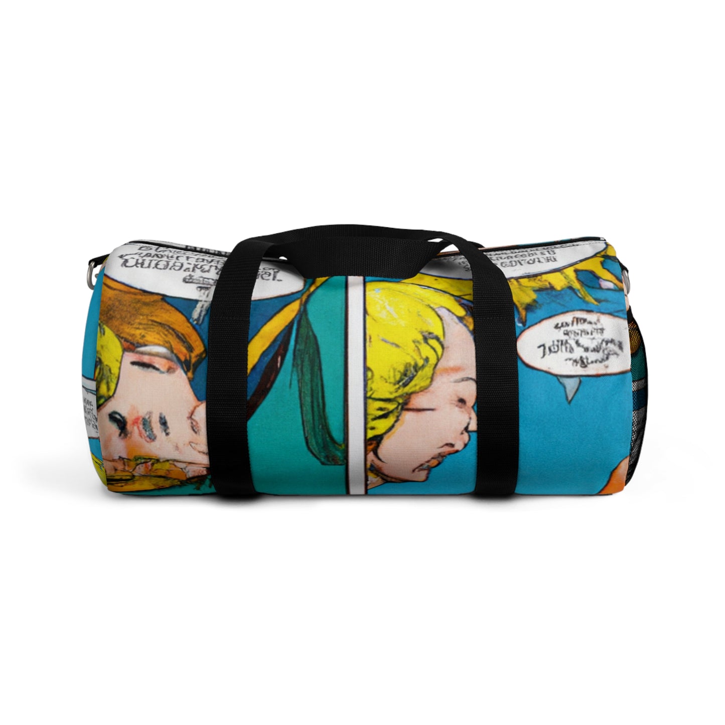 Hansworth and Morris Luxury Bags - Comic Book Duffel Bag