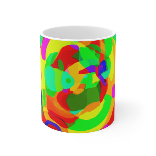 The Sterling Bean Company - Psychedelic Coffee Cup Mug 11 Ounce
