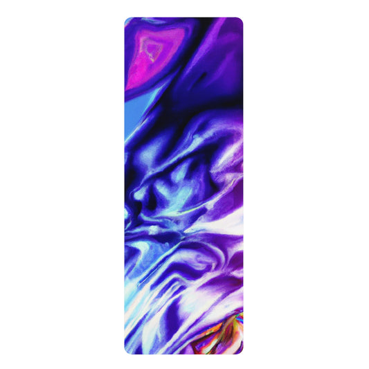 Munisha Sharma - Psychedelic Yoga Exercise Workout Mat - 24″ x 68"