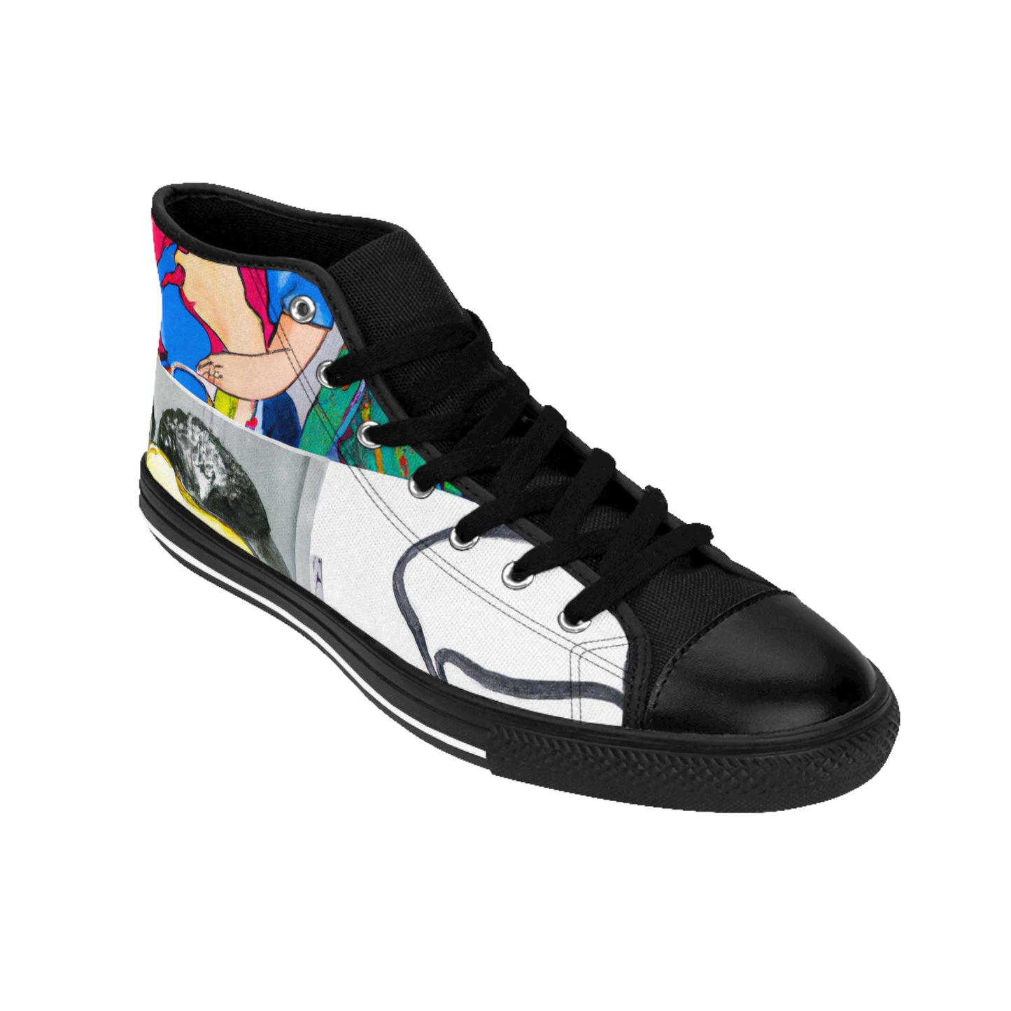 Gwendolynne Cobblersley - Comic Book Hi Tops