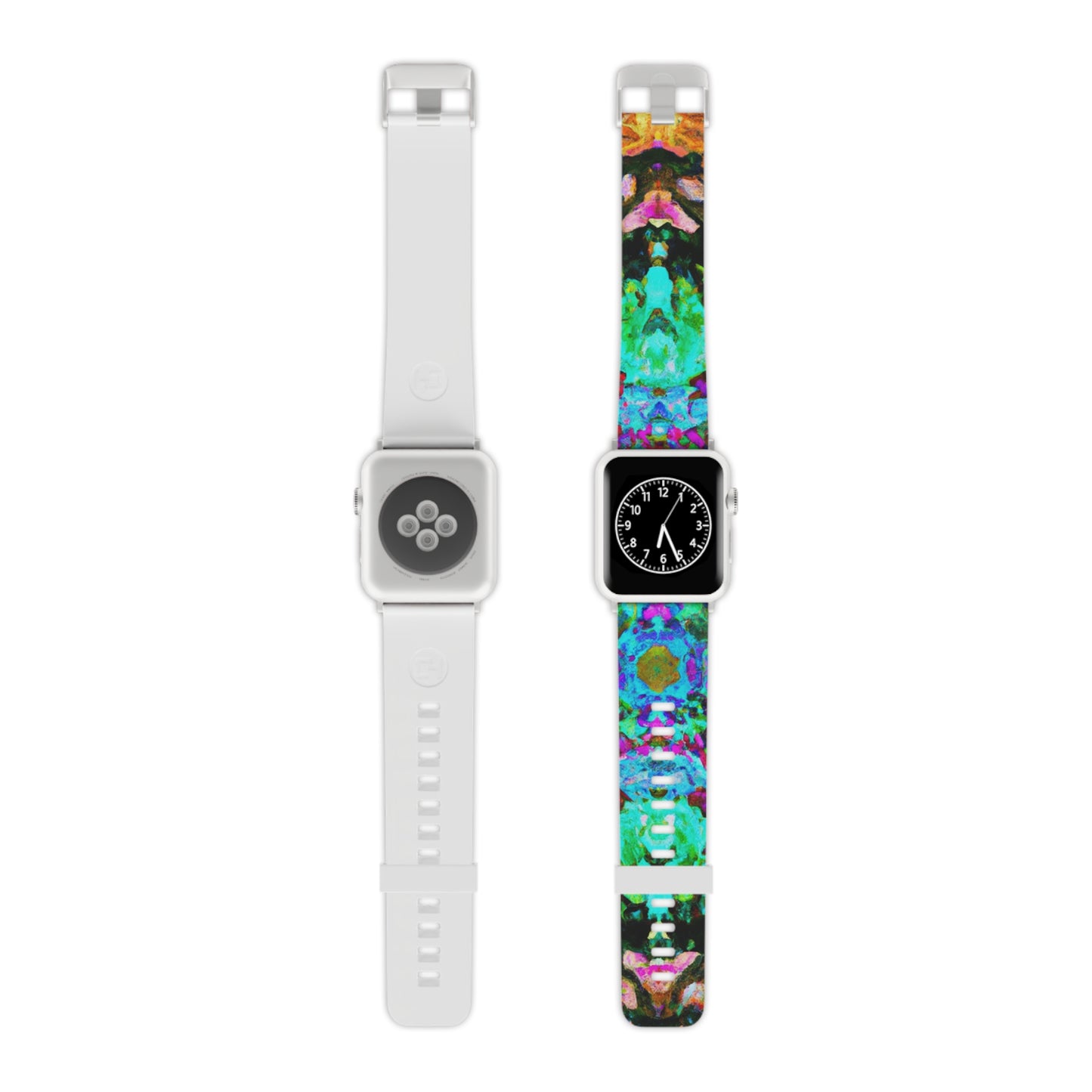 Nelson Glenfilded - Trippy Hippy Boho Psychedelic Apple Wrist Watch Band