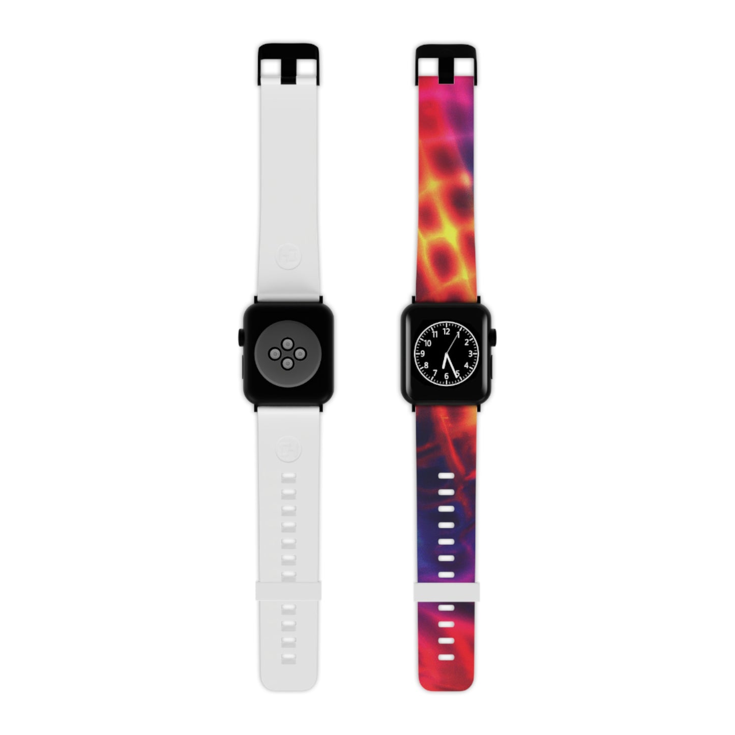 Augustus Fontaine - Trippy Hippy Boho Psychedelic Apple Wrist Watch Band