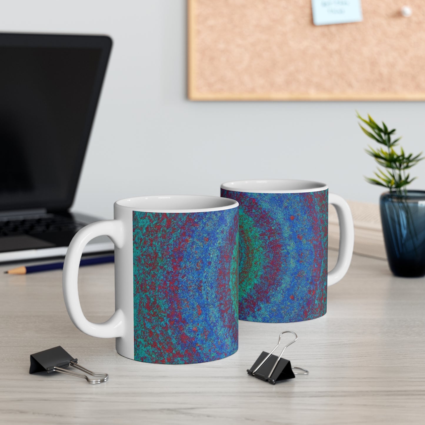 Dottie's Coffee - Psychedelic Coffee Cup Mug 11 Ounce