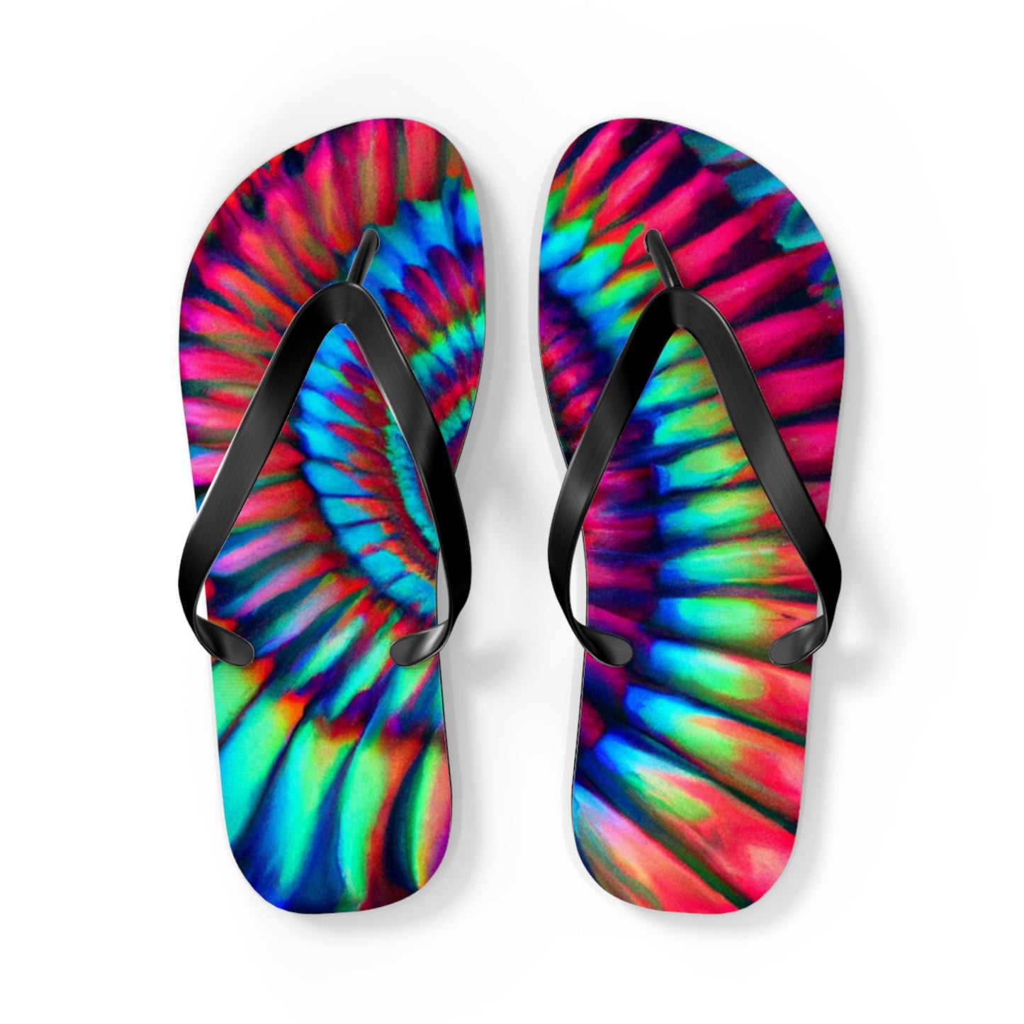 Hodgins Shoemakers - Psychedelic Trippy Flip Flop Beach Sandals