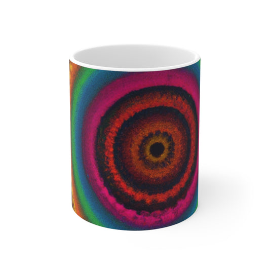 Barb's 1950's Blend - Psychedelic Coffee Cup Mug 11 Ounce