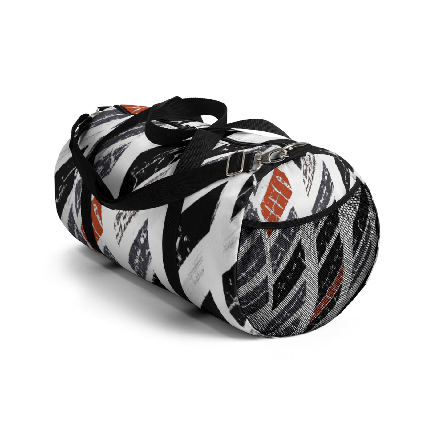 Clara Bertrand-Fourier - Geometric Pattern Duffel Travel Gym Luggage Bag