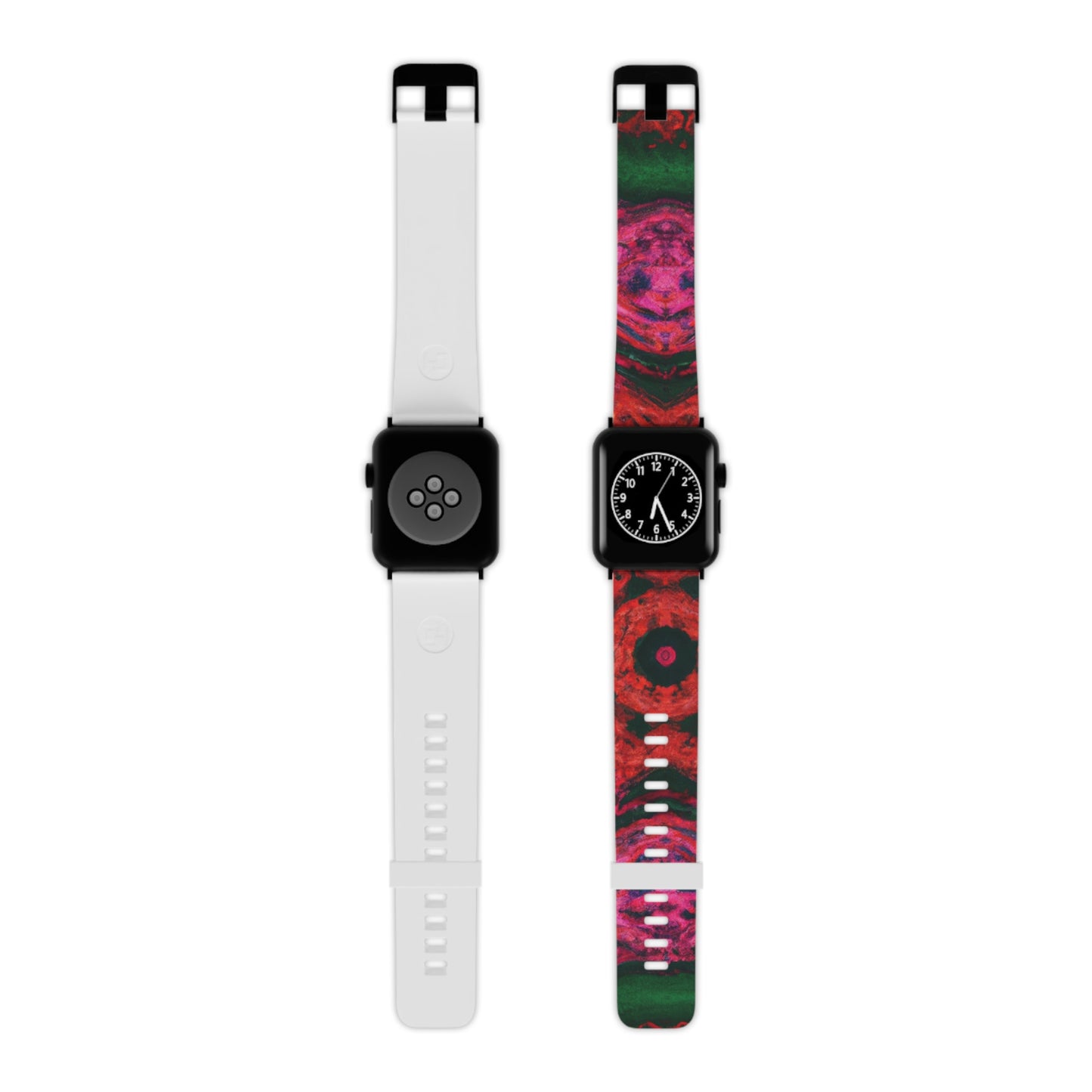 Adelaide Miller - Trippy Hippy Boho Psychedelic Apple Wrist Watch Band