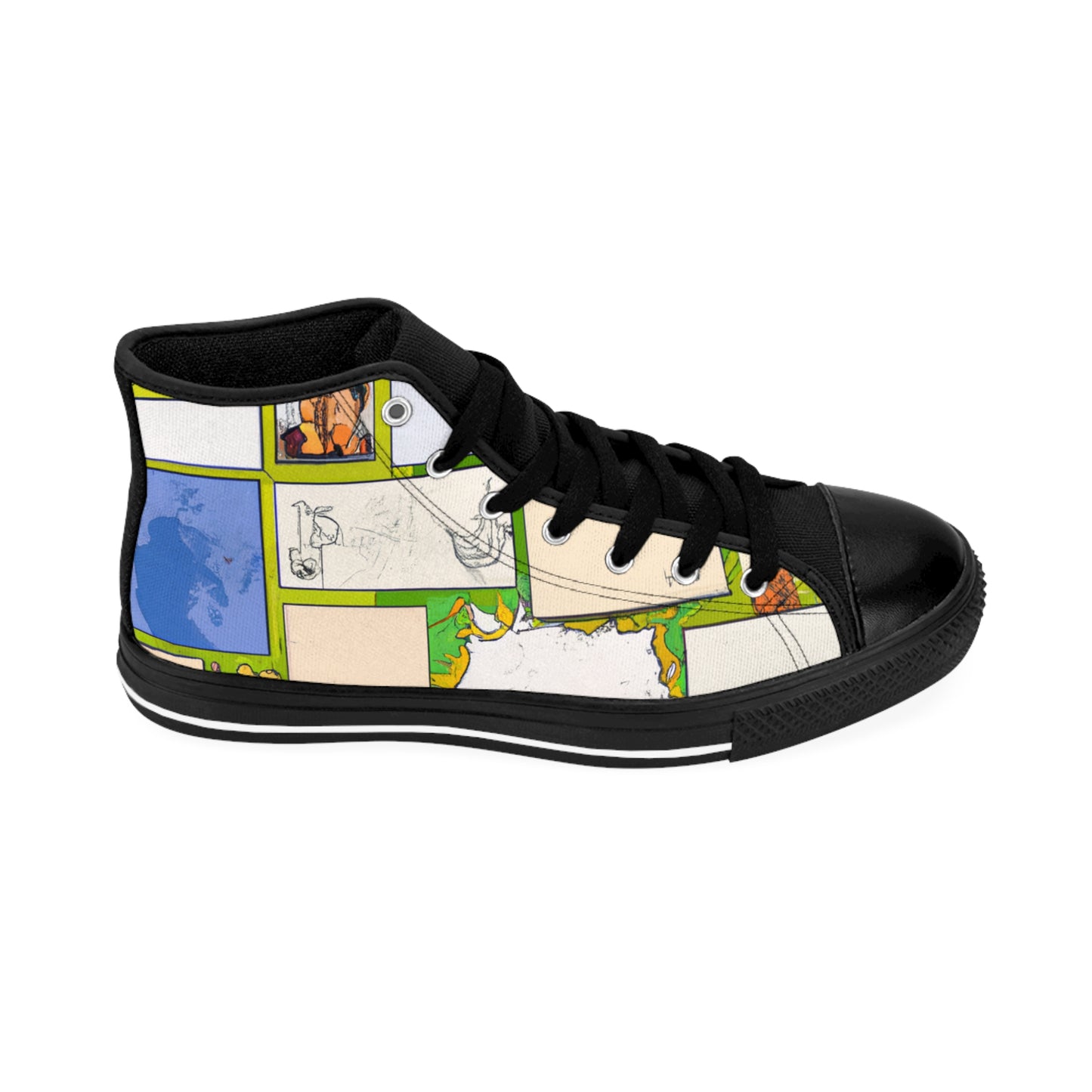 .

Girard Boticelli - Comic Book Hi Tops