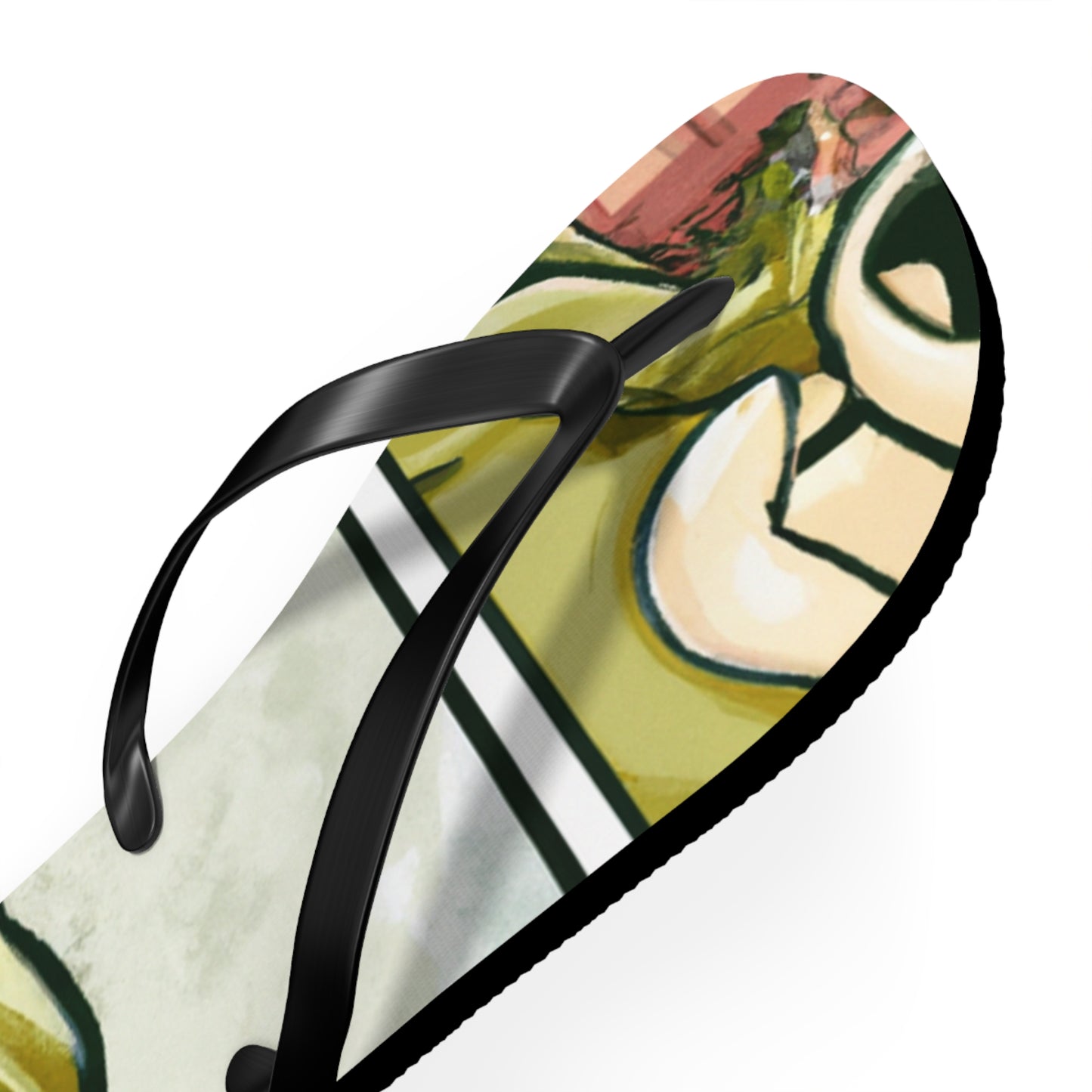 Erica Torchlight - Comics Collector Flip Flop Beach Sandals