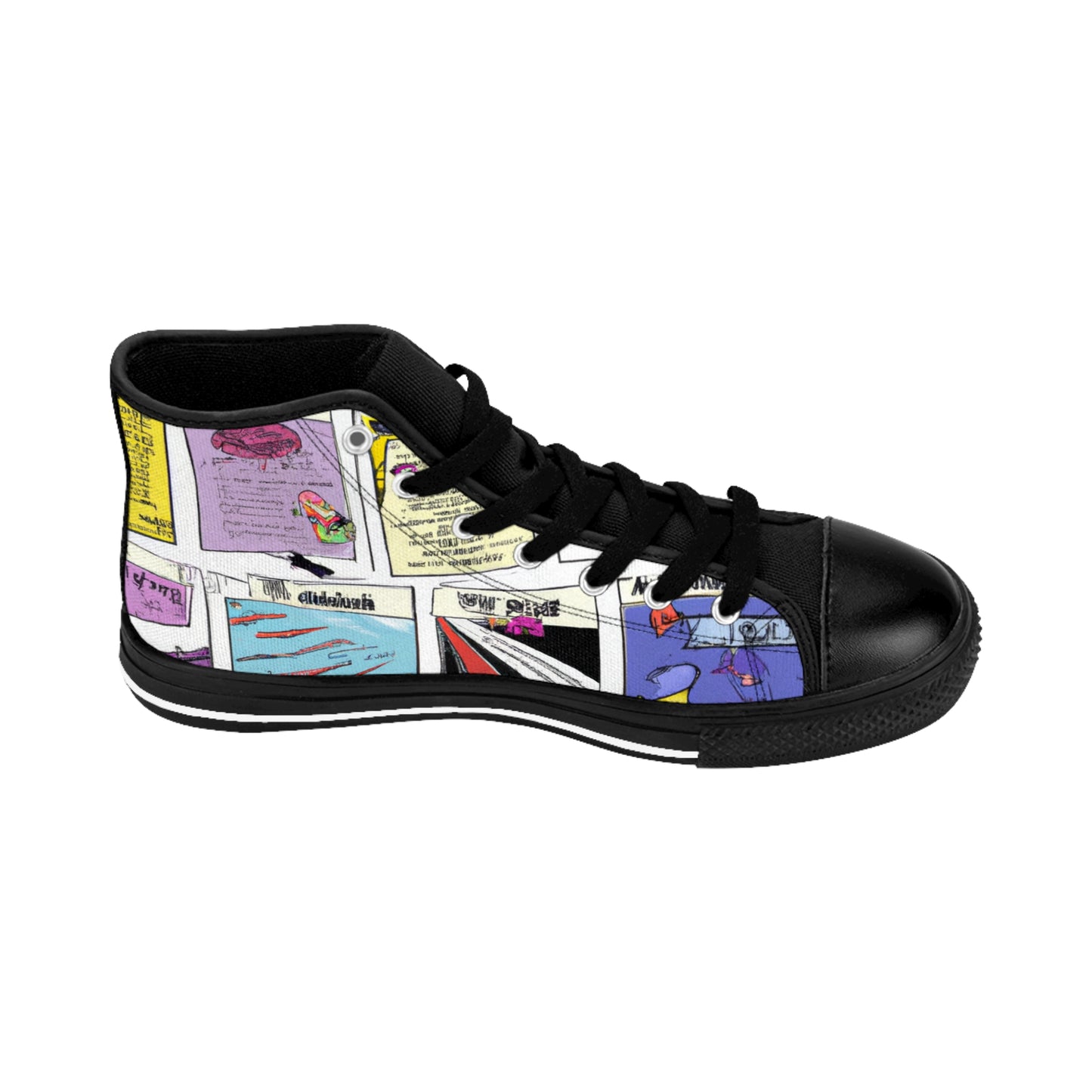 .

Winifred Bootsmith - Comic Book Hi Tops