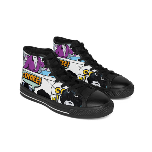 Gretta el-Hajj, the Footwear Designer - Comic Book Hi Tops