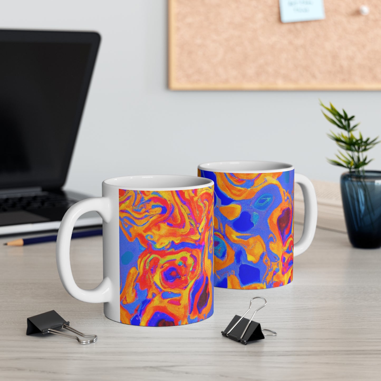 Old Brown Java - Psychedelic Coffee Cup Mug 11 Ounce