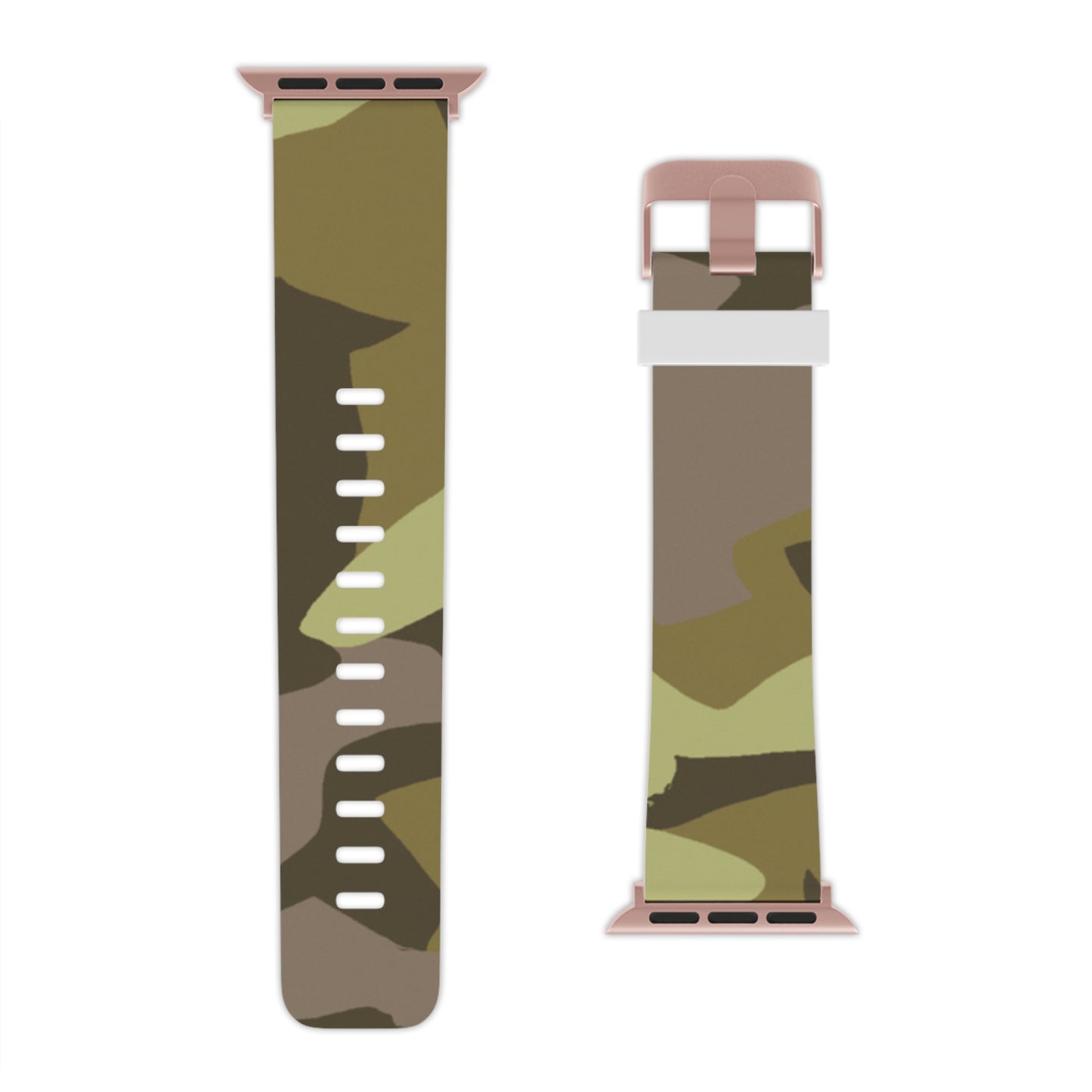 Thomasin Huntfield - Camouflage Apple Wrist Watch Band