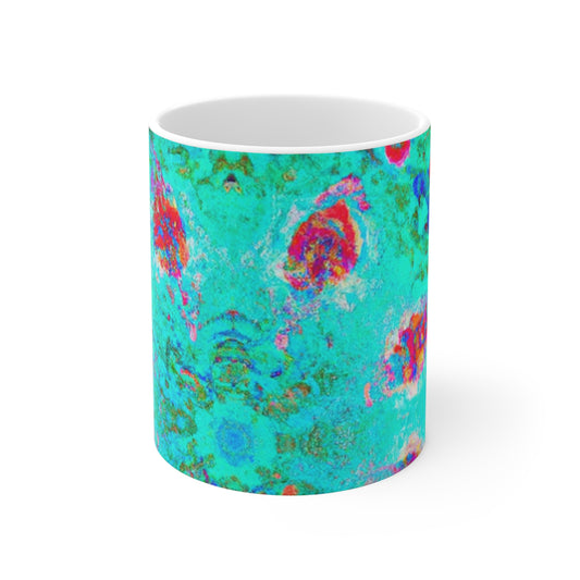 Chase's Coffee Shack Inc. - Psychedelic Coffee Cup Mug 11 Ounce