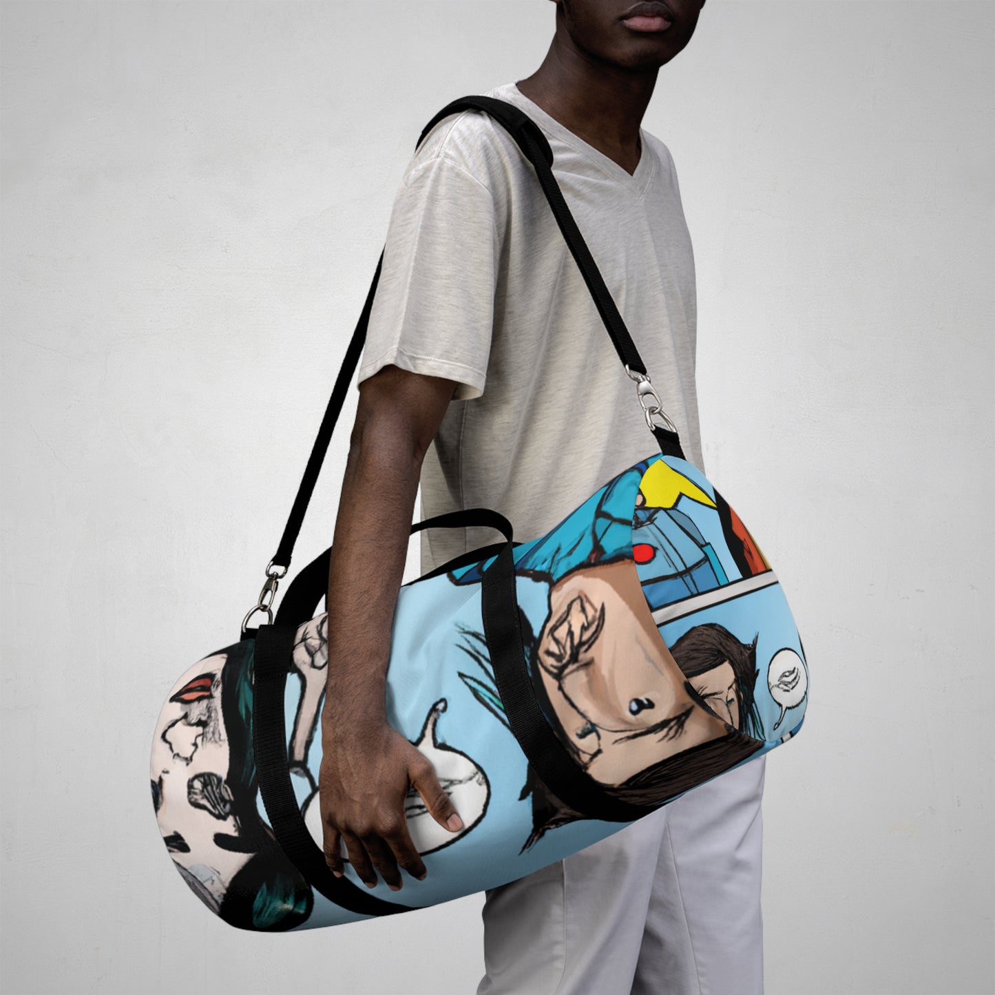 Geraldine Godwin-Fairchild. - Comic Book Duffel Bag