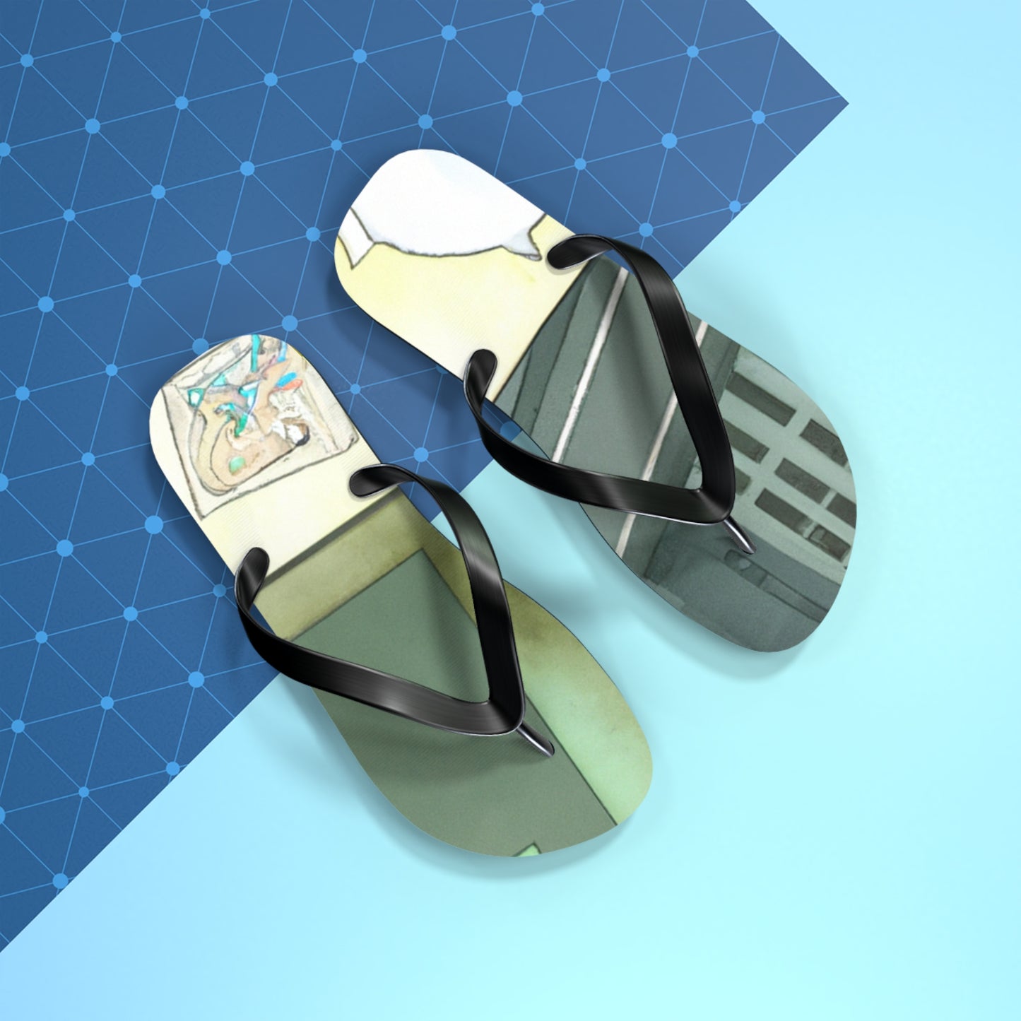 Wonder Woman! - Comics Collector Flip Flop Beach Sandals