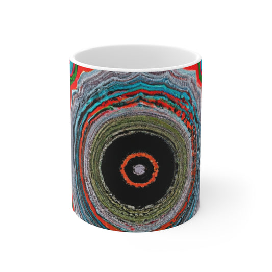 .

Maxwell's Roasted Blend Coffee Company - Psychedelic Coffee Cup Mug 11 Ounce