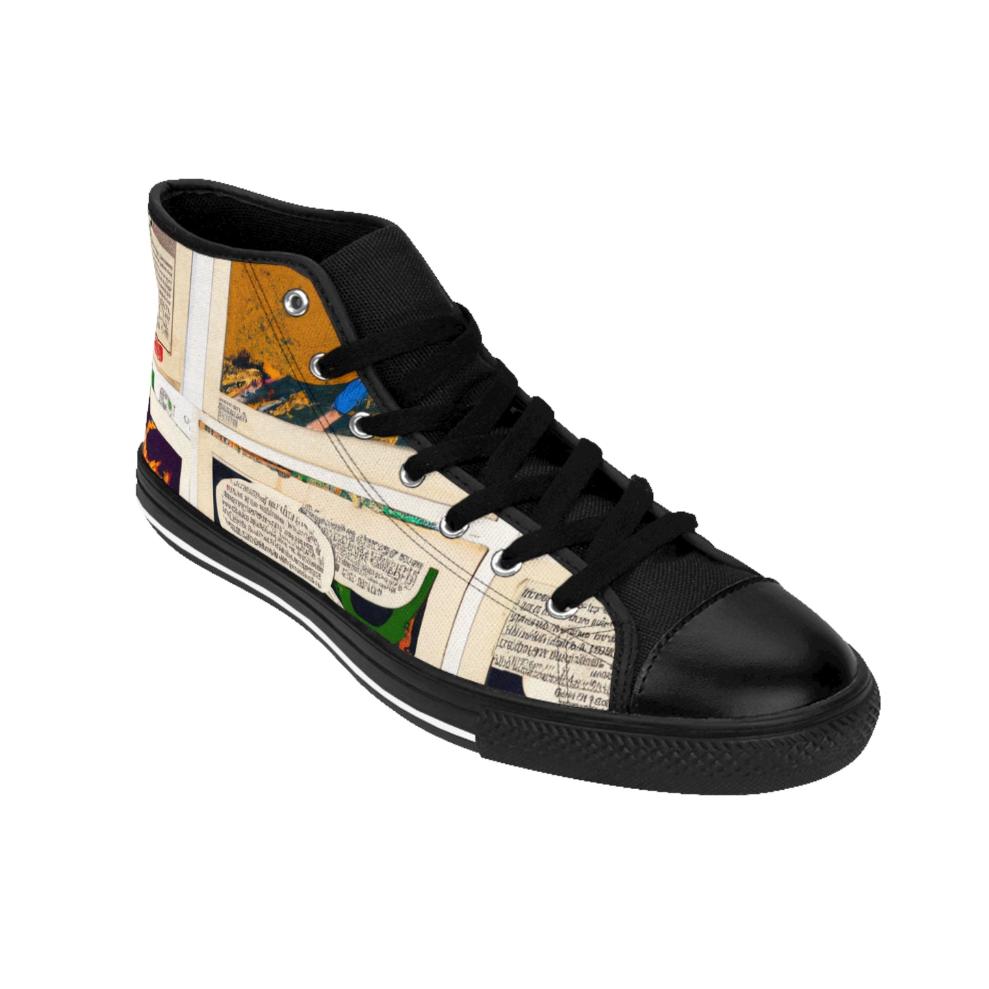 .

Eustice de Foote - Comic Book Hi Tops