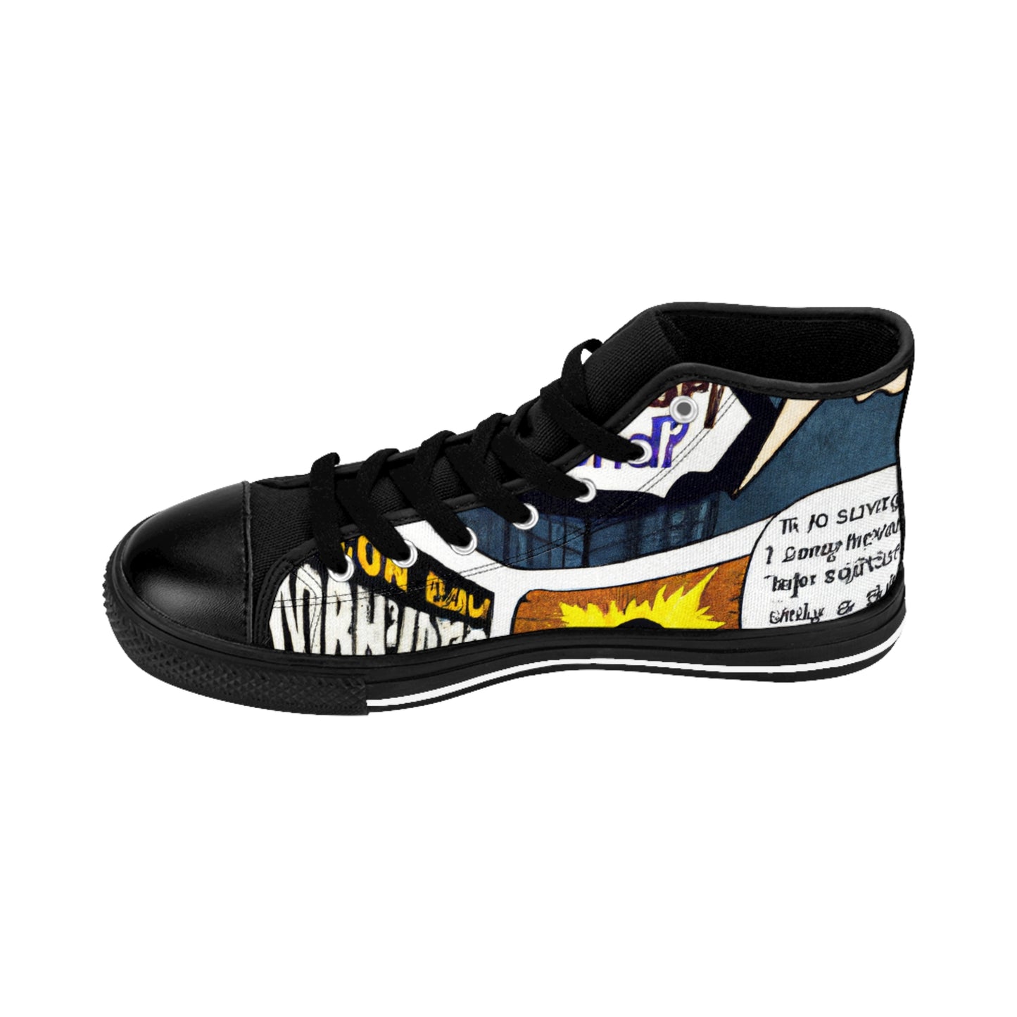 Giles de Montforte - Comic Book Hi Tops