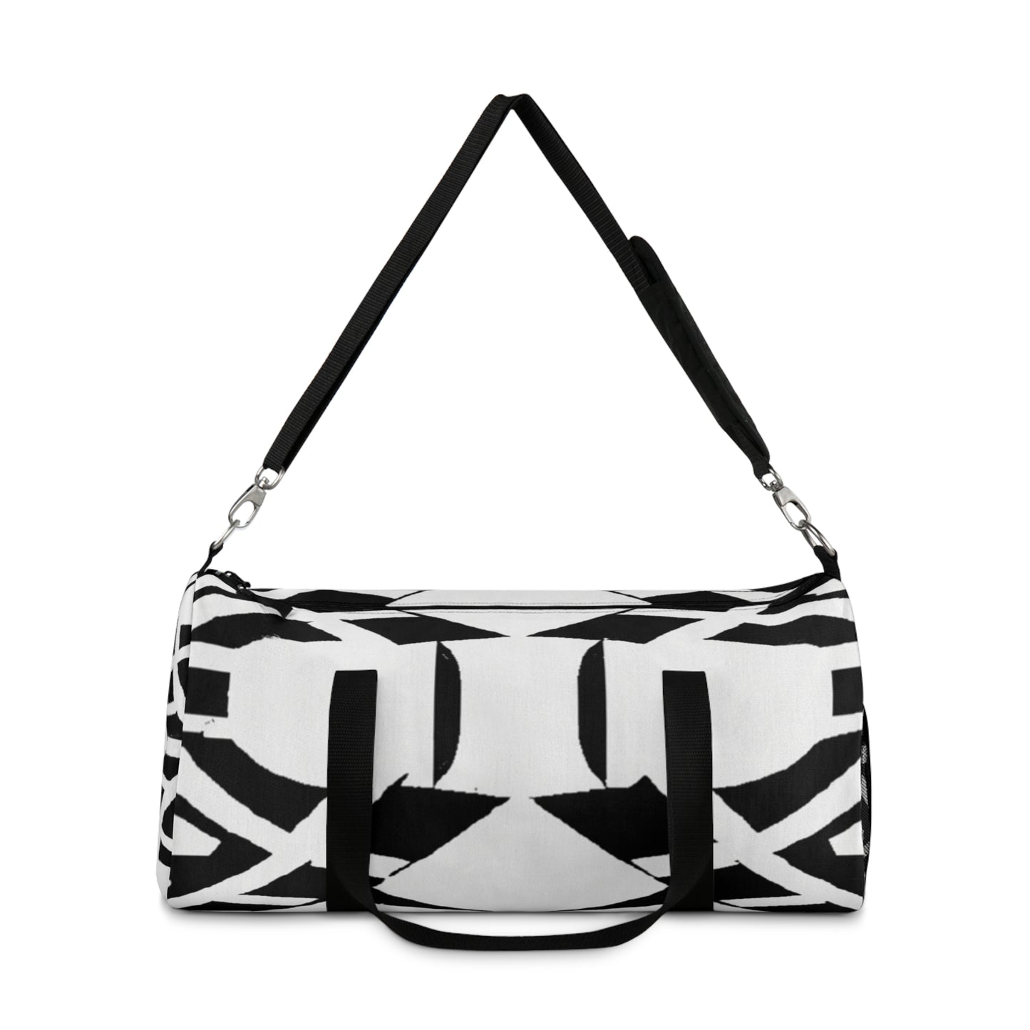 Albertina Mathilde von Braunmüller - Geometric Pattern Duffel Travel Gym Luggage Bag