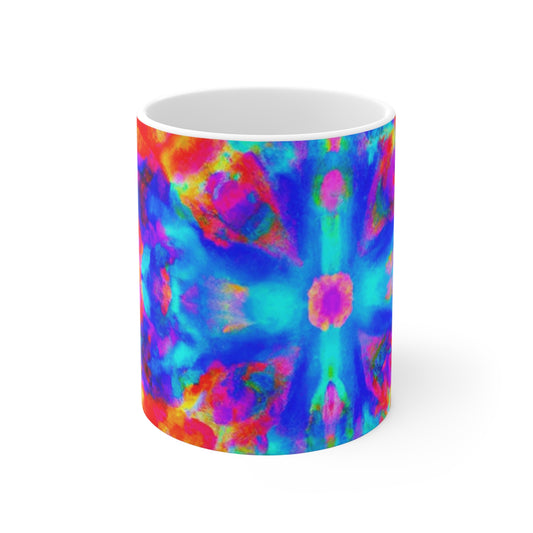 Andrews Blend Coffee Company - Psychedelic Coffee Cup Mug 11 Ounce