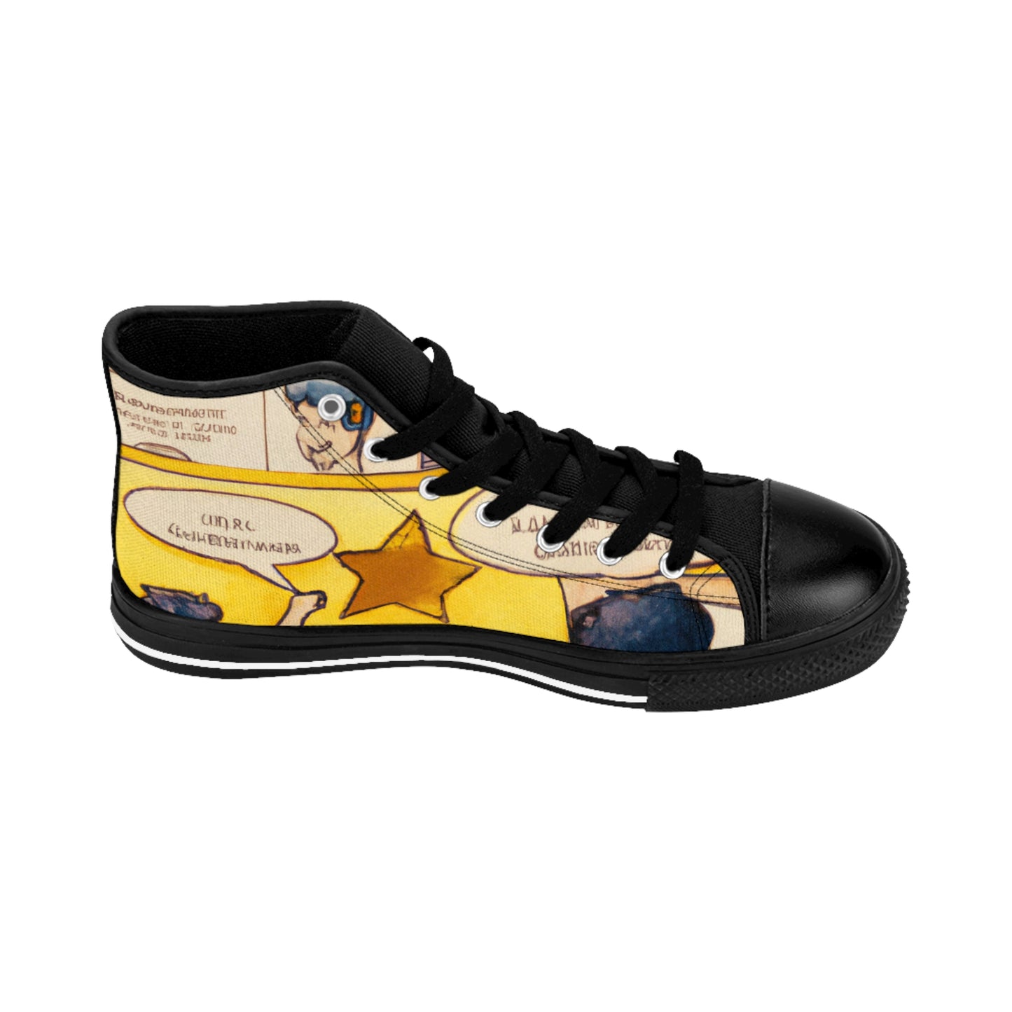 .

Ivorian de Courvoisier - Comic Book Hi Tops