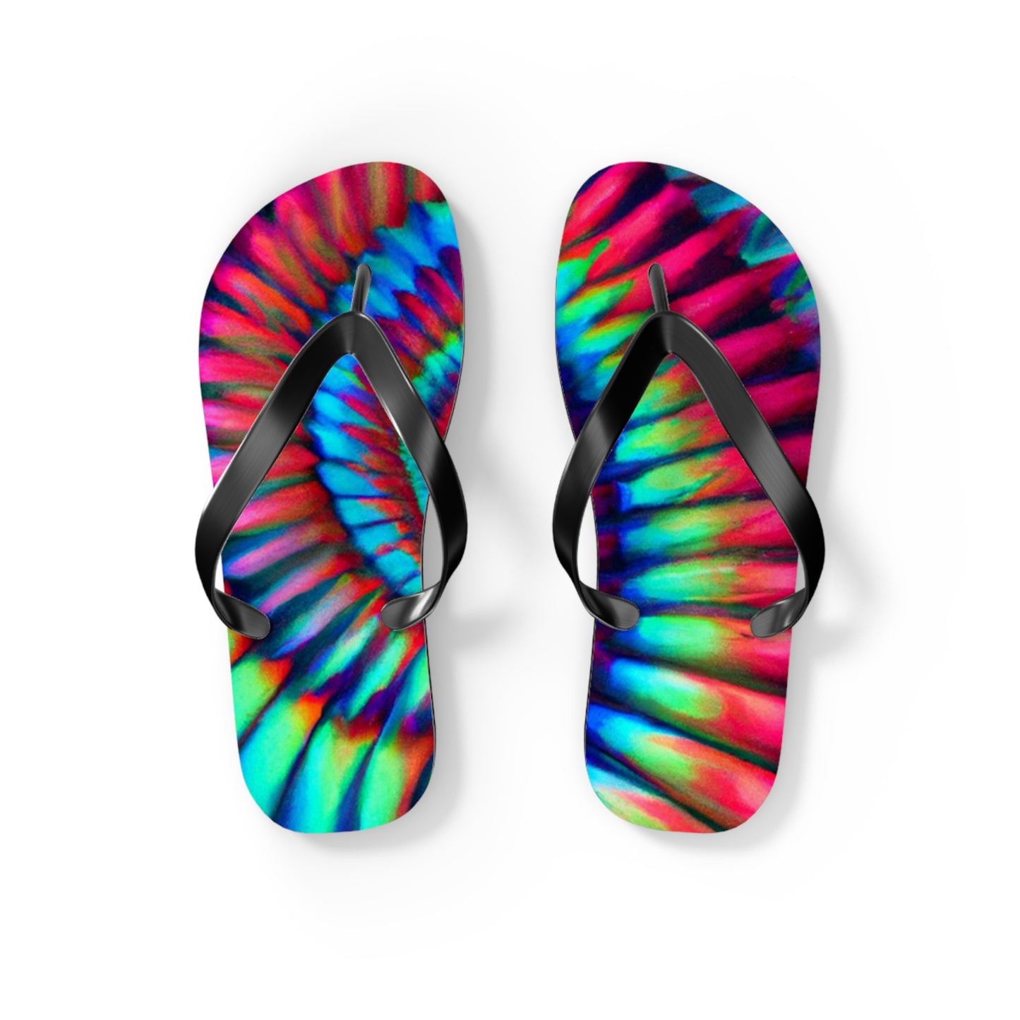 Hodgins Shoemakers - Psychedelic Trippy Flip Flop Beach Sandals