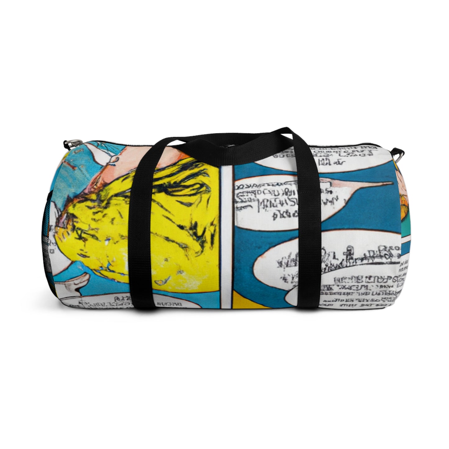 Hansworth and Morris Luxury Bags - Comic Book Duffel Bag