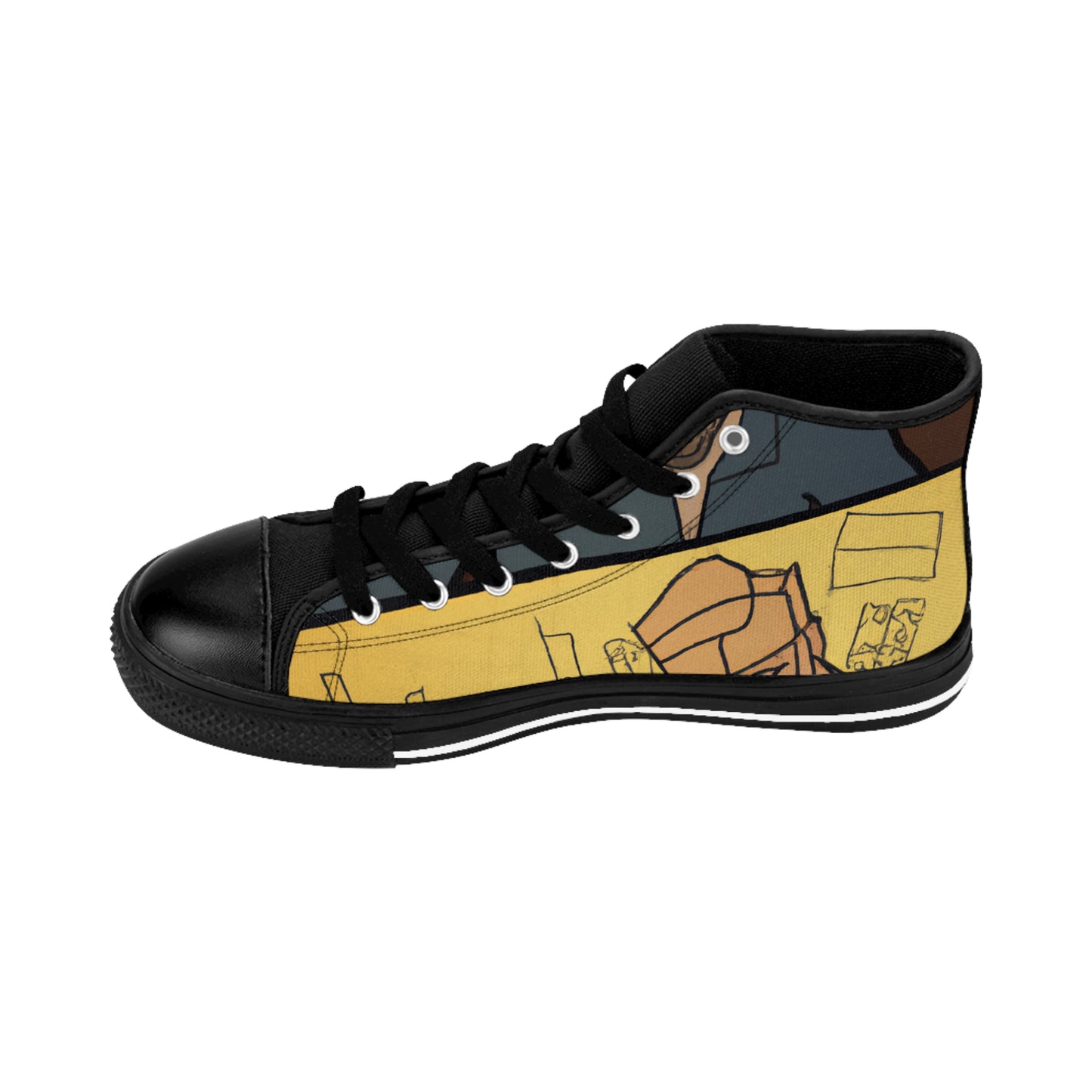 .

Samuela le Sacerdotese - Comic Book Hi Tops