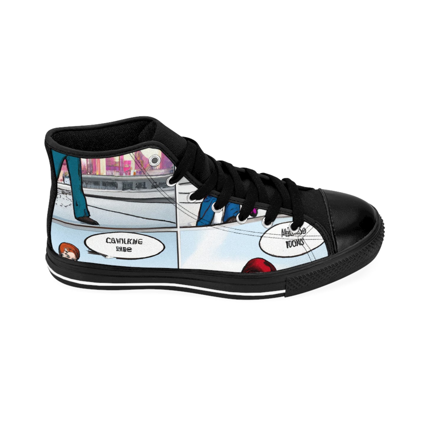 .

Galilee Shoemaker - Comic Book Hi Tops