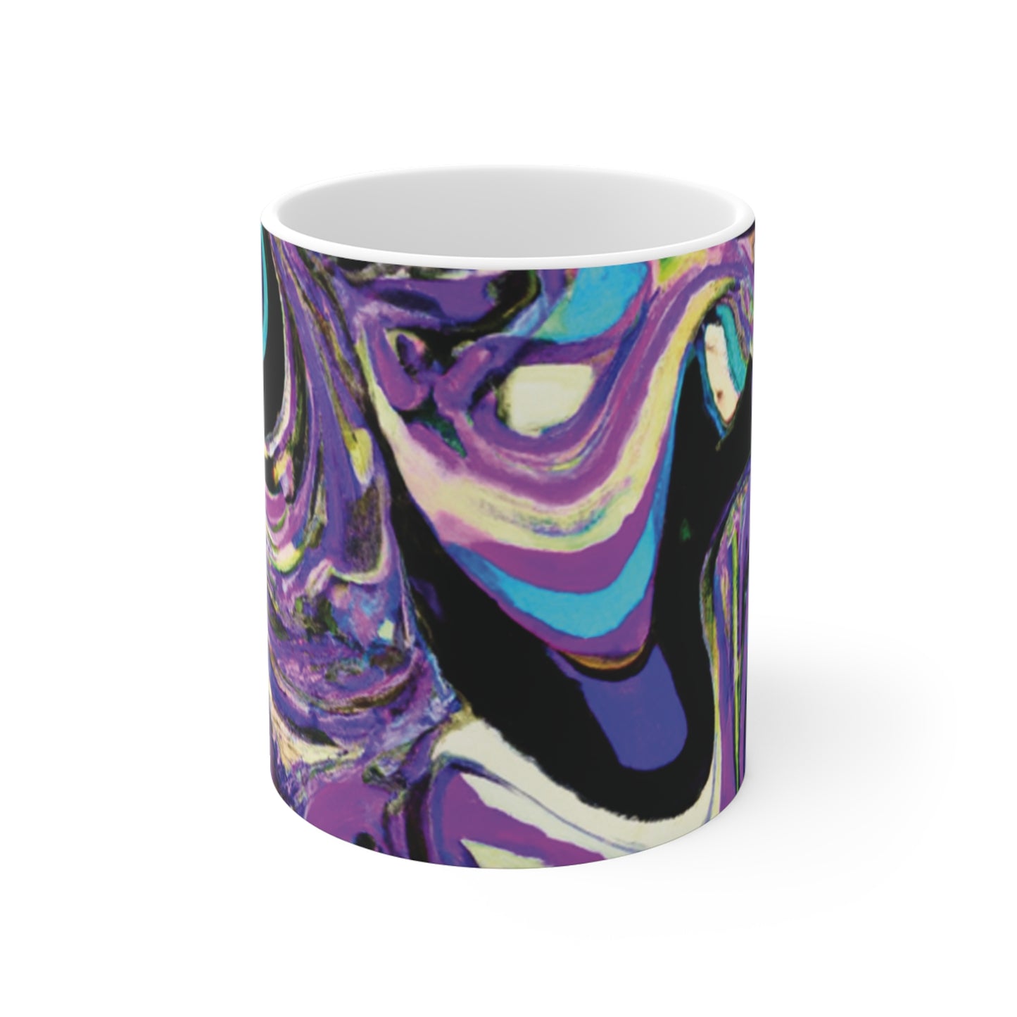 Java Joe's - Psychedelic Coffee Cup Mug 11 Ounce