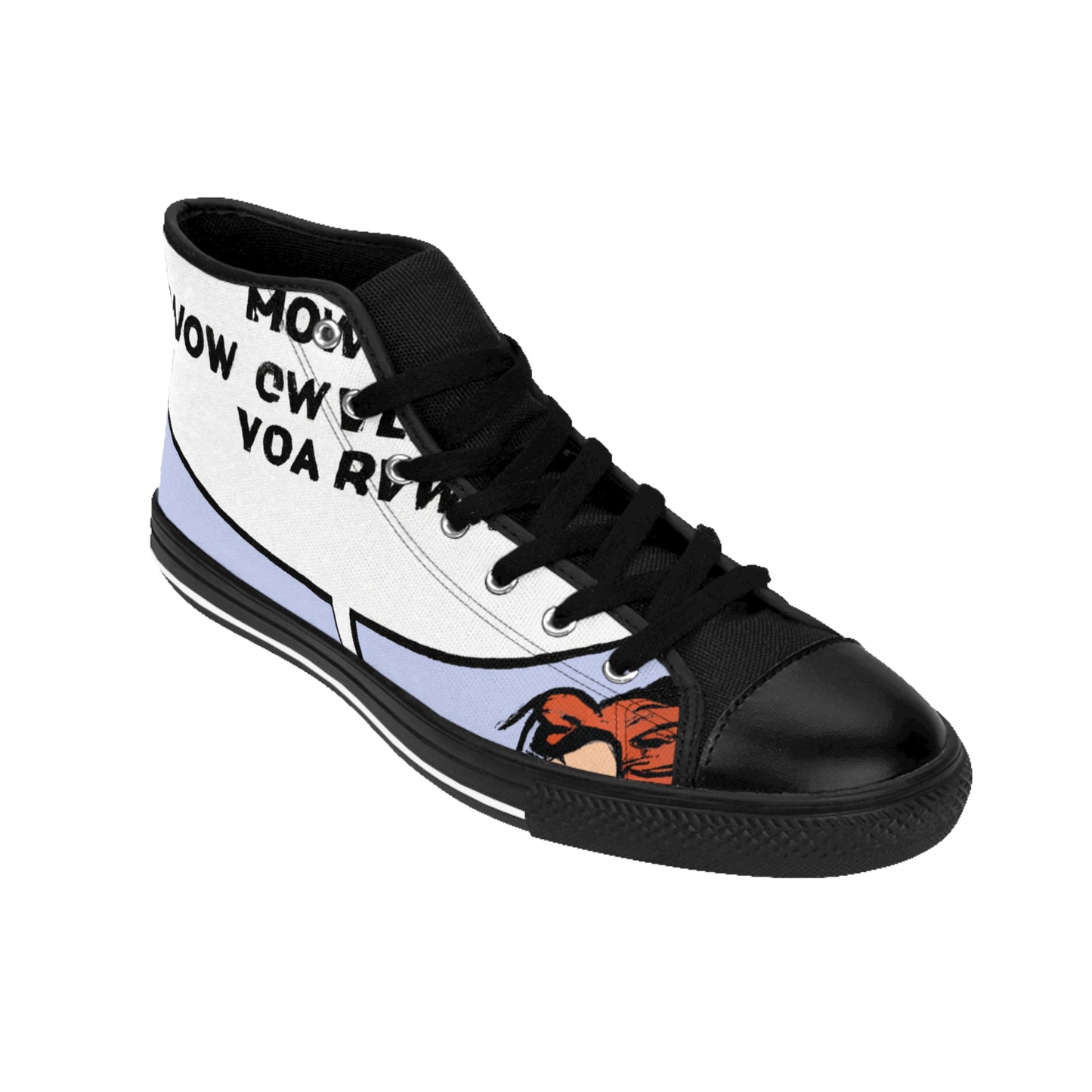 .

Nadine the Shoemaker - Comic Book Hi Tops