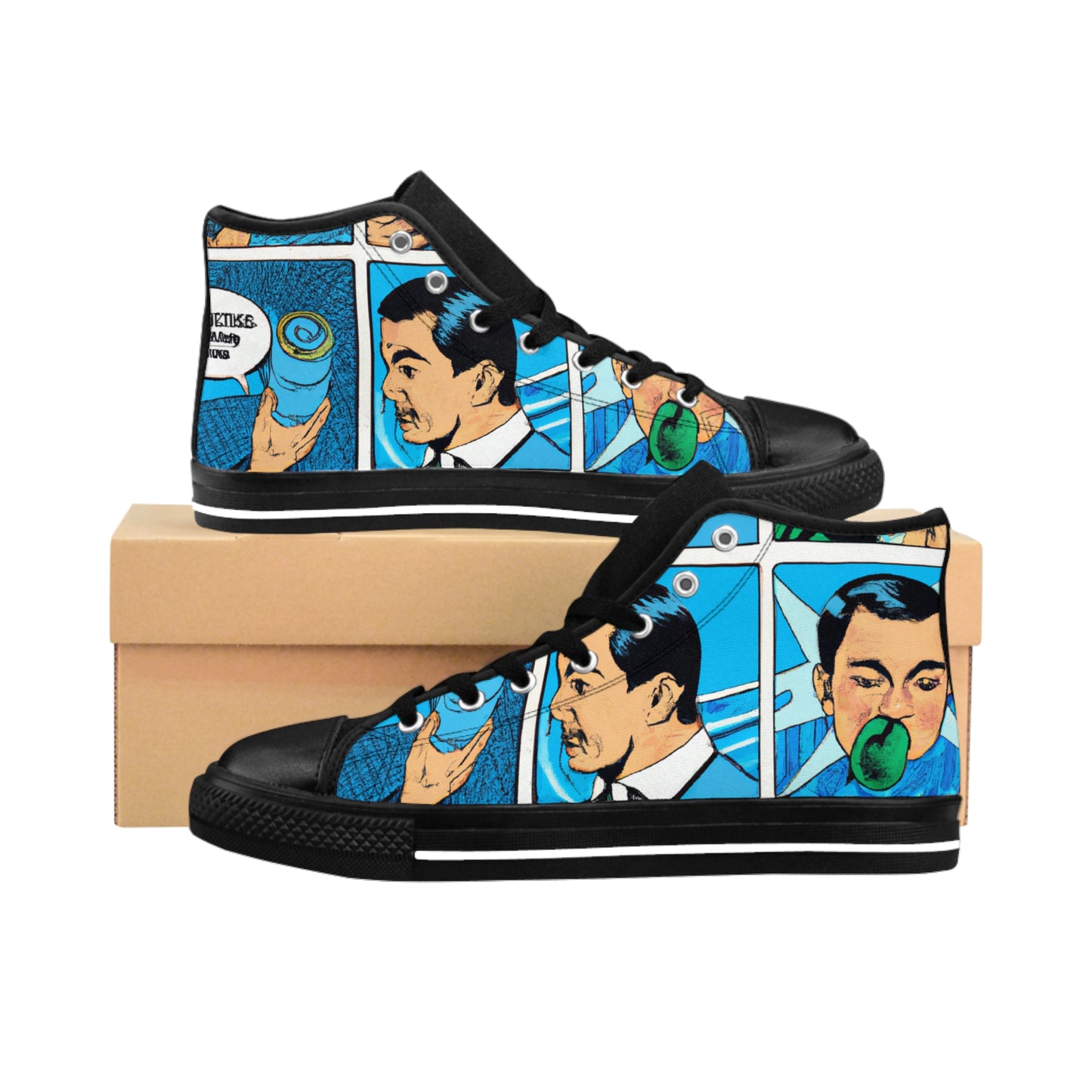 .

Anagmunda the Shoe Creator - Comic Book Hi Tops