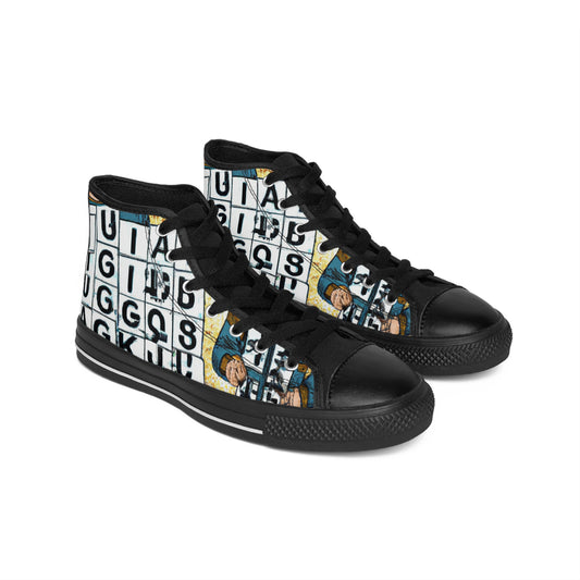 .

Sir Percy Sneedlefoot - Comic Book Hi Tops