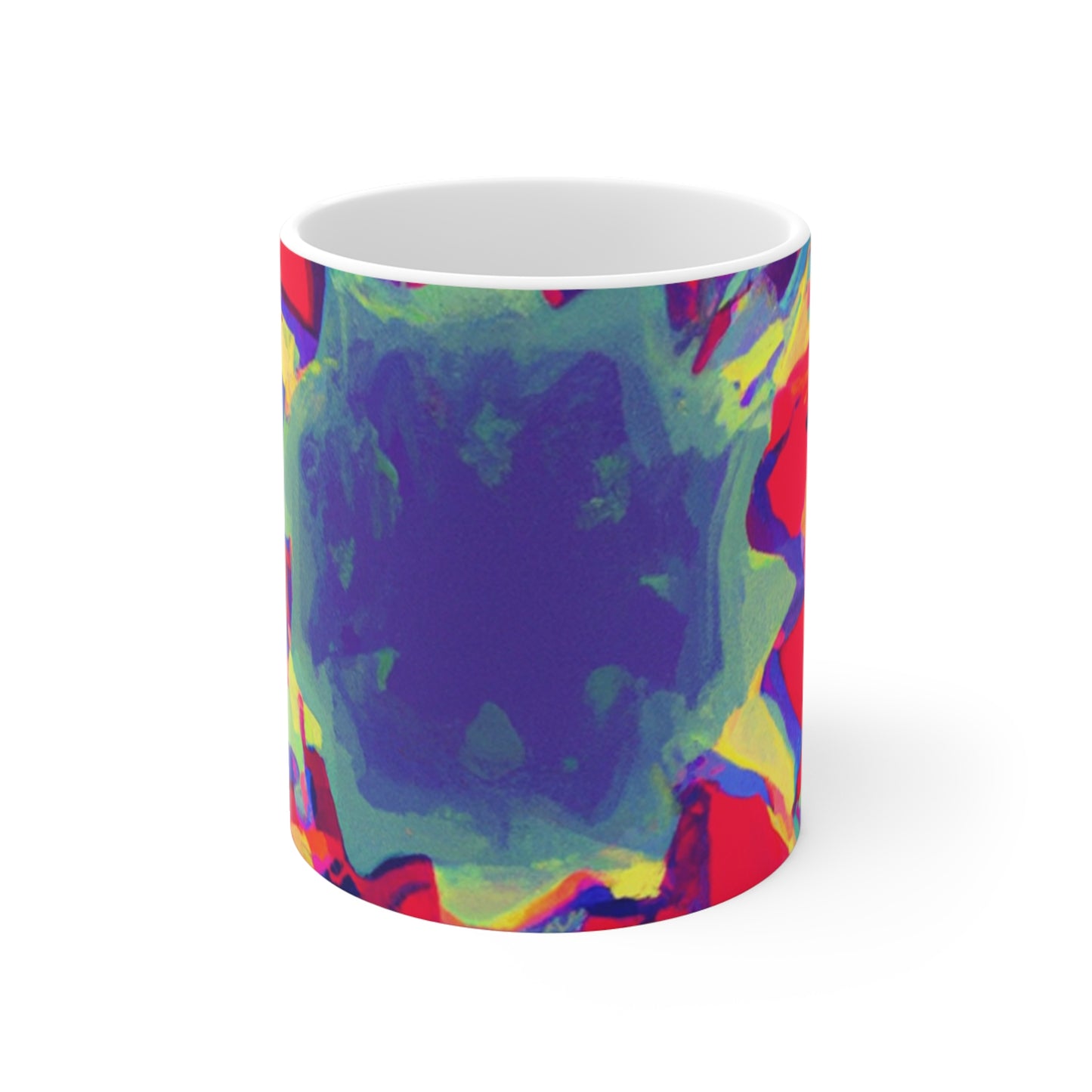 Java Joe's - Psychedelic Coffee Cup Mug 11 Ounce
