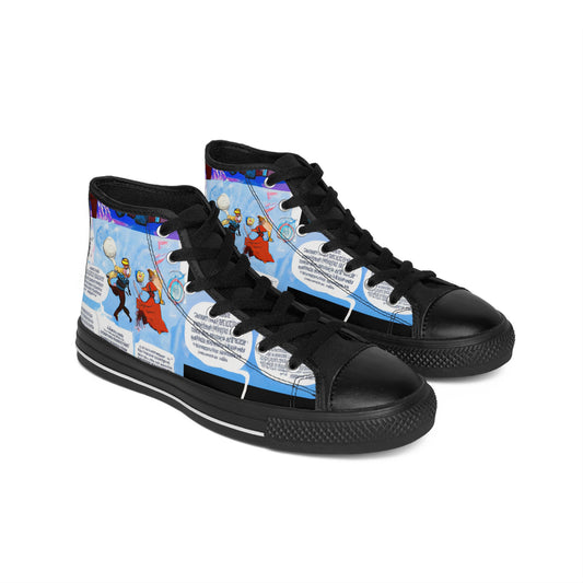 Matilda de Drochefoot - Comic Book Hi Tops