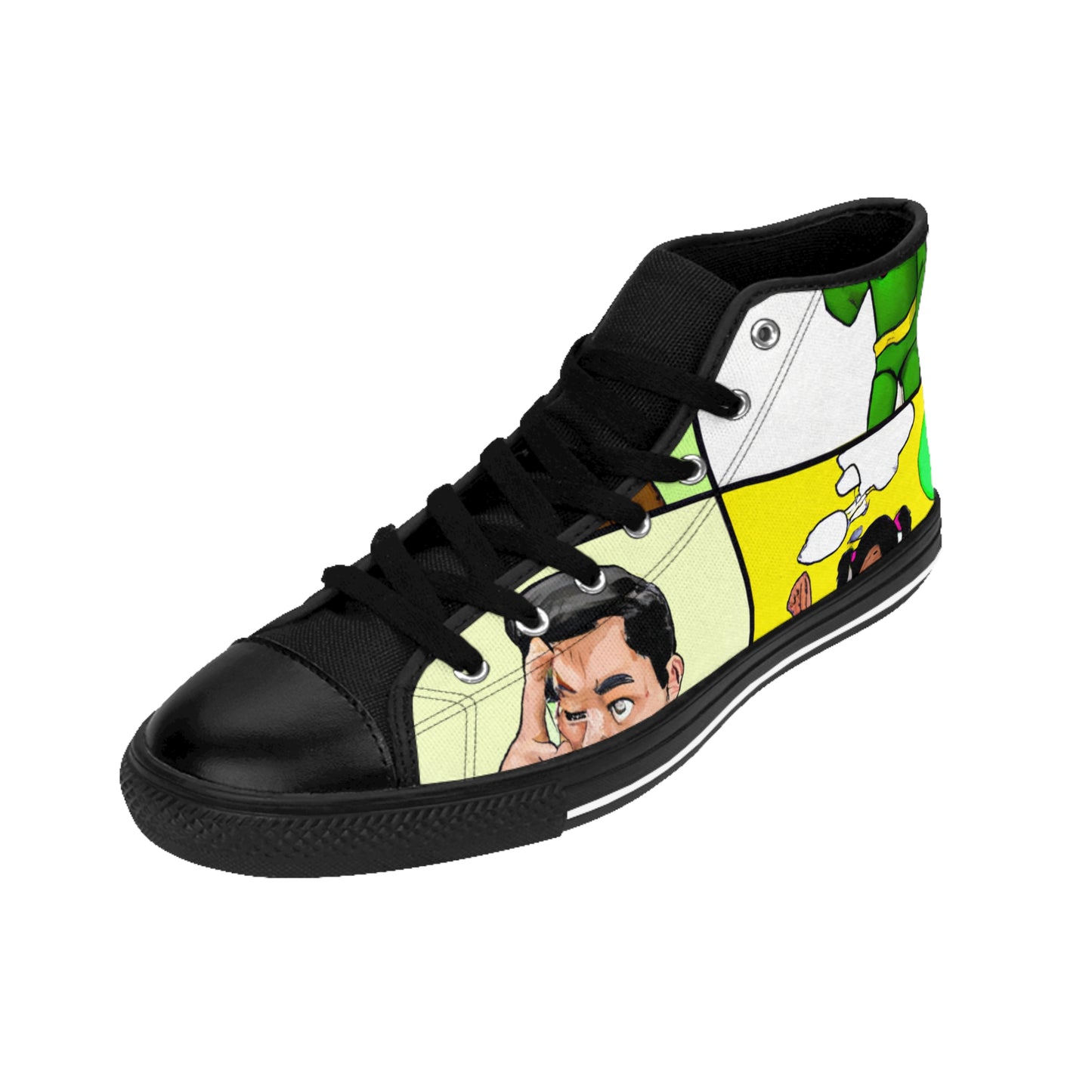 .

Rofeyya de Luca - Comic Book Hi Tops