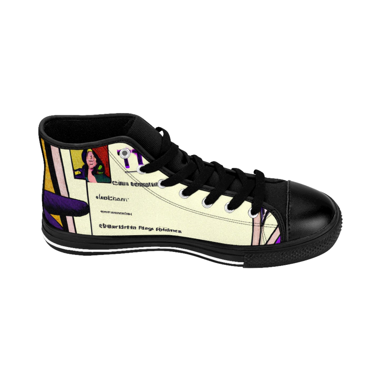 Aldous Footweaver - Comic Book Hi Tops