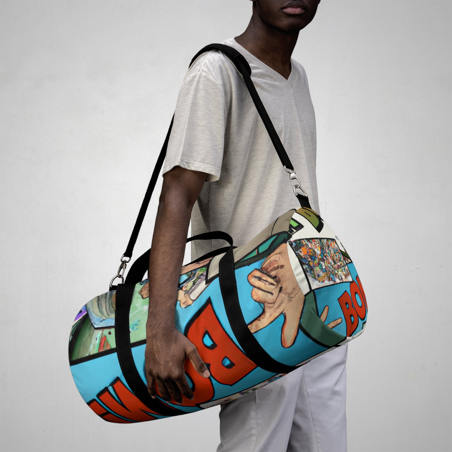 Fabrice de Luxe - Comic Book Duffel Bag