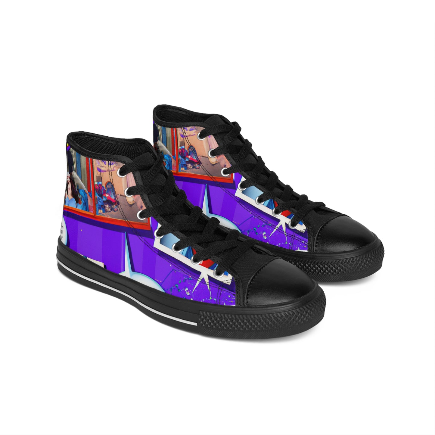 Frescobalda the Shoemaker - Comic Book Hi Tops