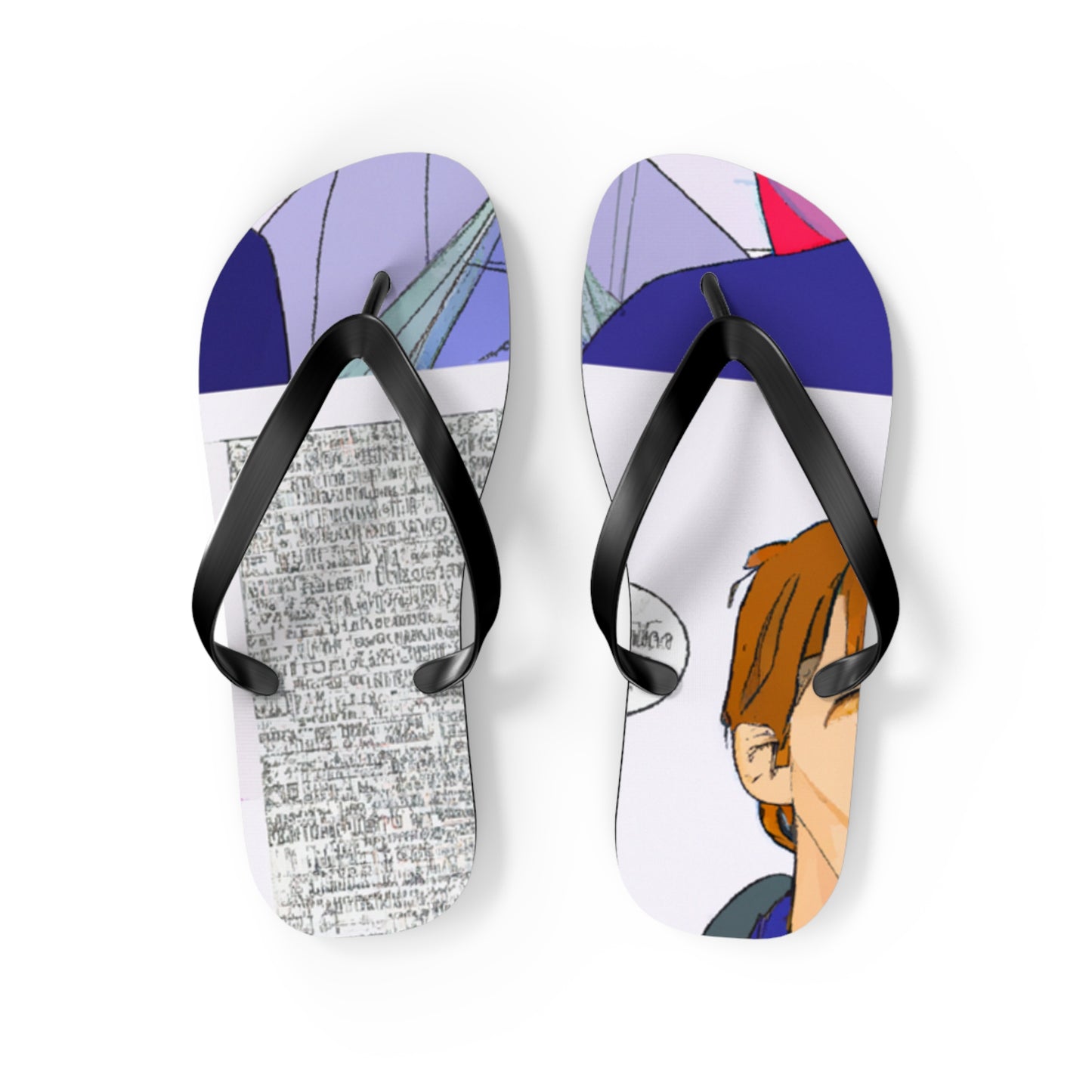 Mothman - Comics Collector Flip Flop Beach Sandals