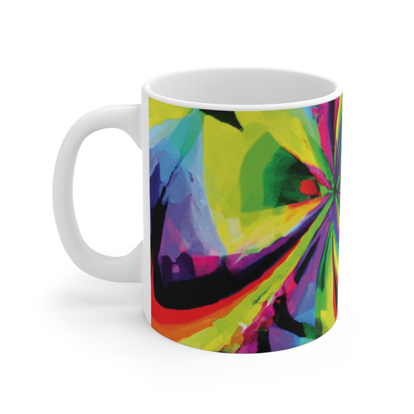 Coffee King Henry - Psychedelic Coffee Cup Mug 11 Ounce