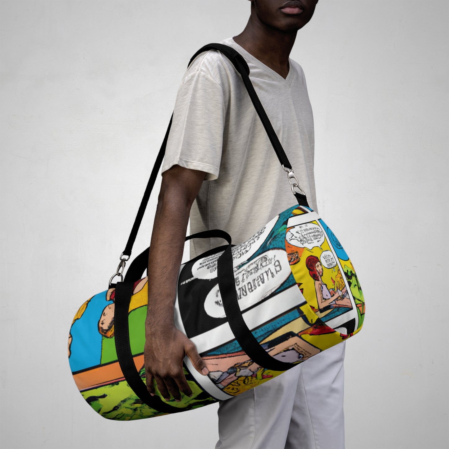 Giles Harrington-Reilly - Comic Book Duffel Bag