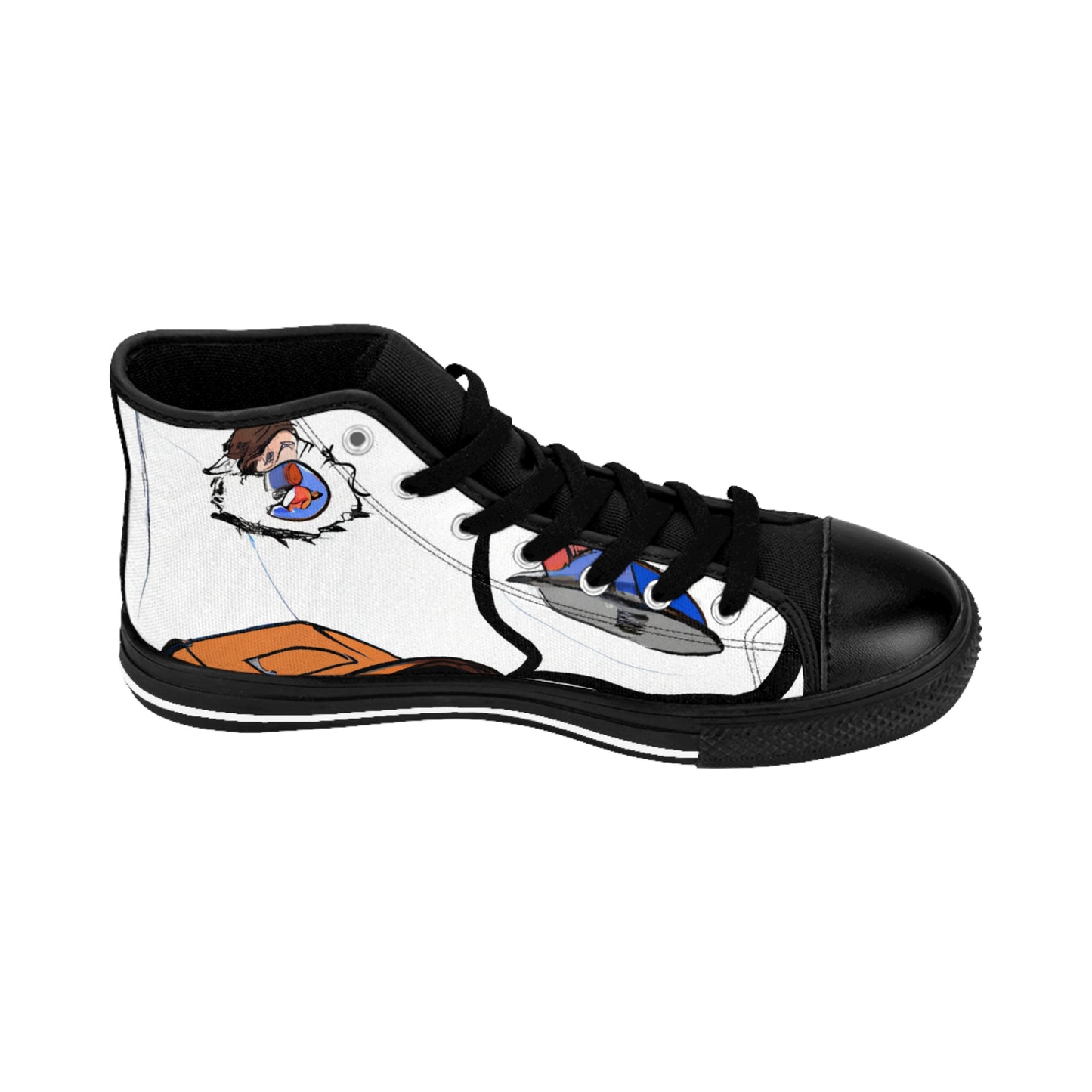 Sir Wilmiod FootFashions - Comic Book Hi Tops