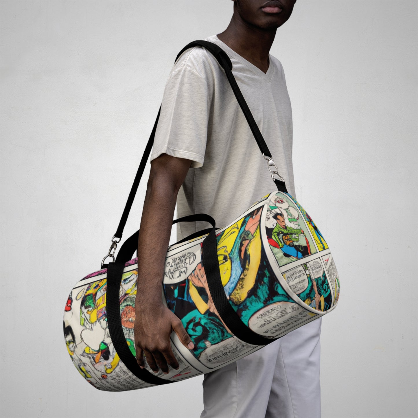 Wallace Grisham - Comic Book Duffel Bag