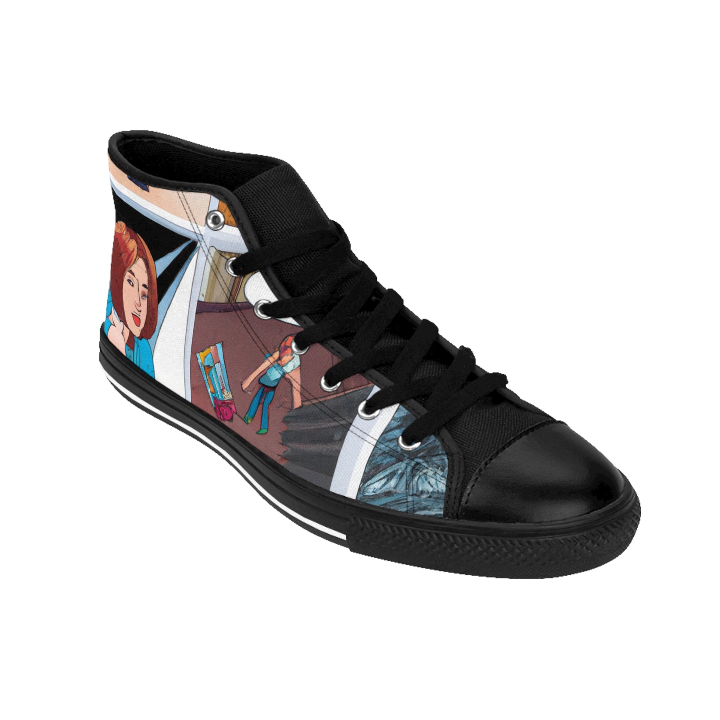 .

Ilario da Milano - Comic Book Hi Tops